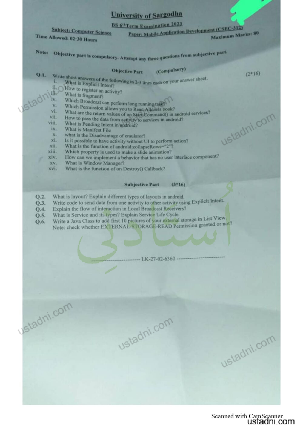 Mobile-Application-Development-BS-CS-6th-term-2023.