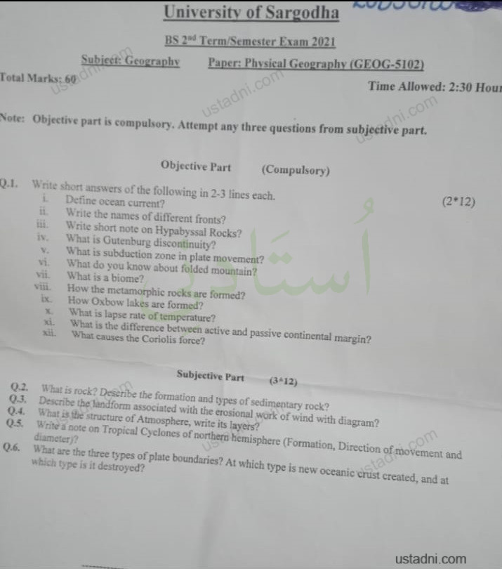 2 Semester/Term 2021