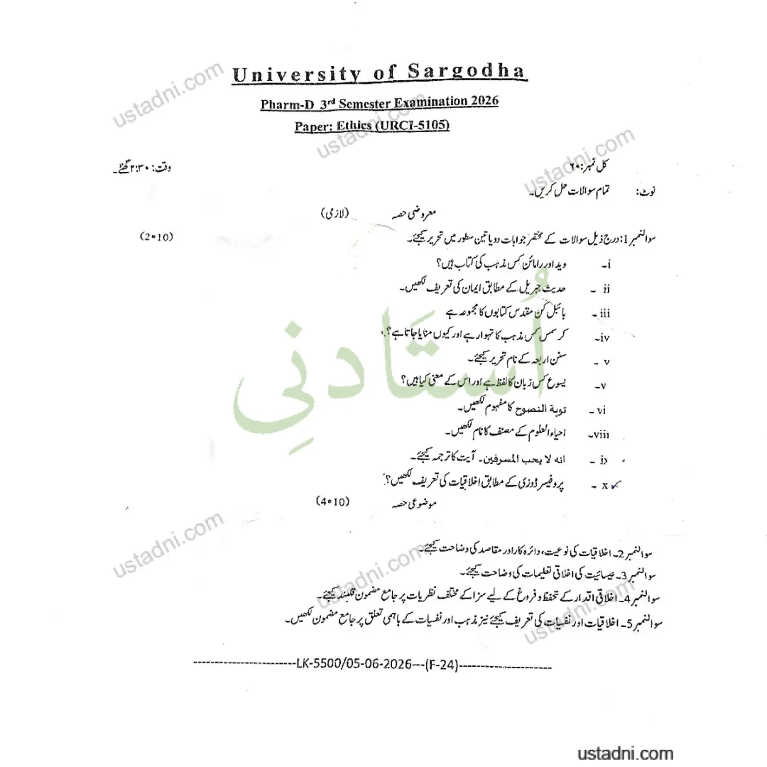 University Of Sargodha (UOS)
